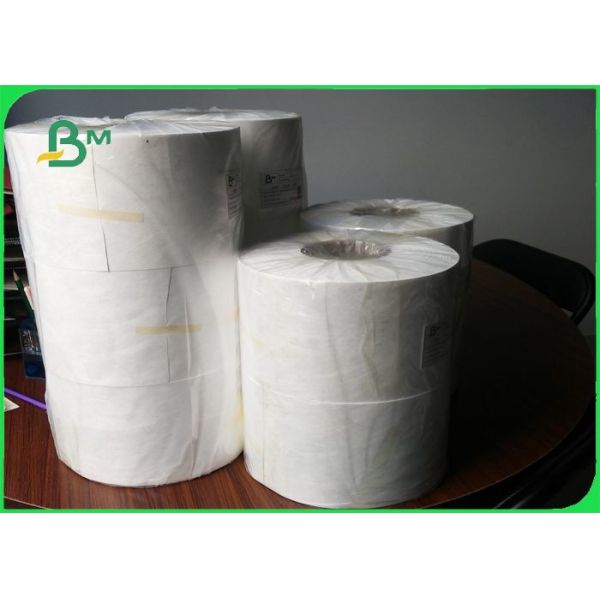 Non Tearable Waterproof Coated Fabric Paper 1056D 1057D Roll / Sheet