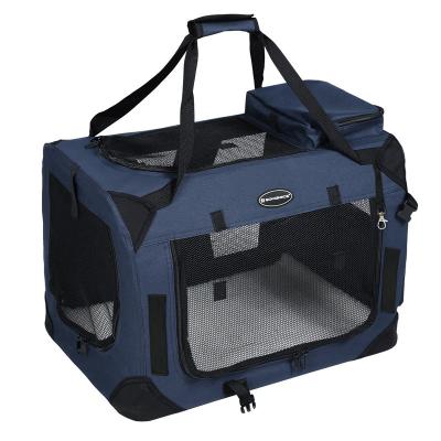 Unique Songmics Pet Carrier Shoulder Bag Commercial Metal Frame Reinforced