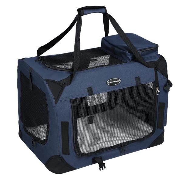 Unique Songmics Pet Carrier Shoulder Bag Commercial Metal Frame Reinforced