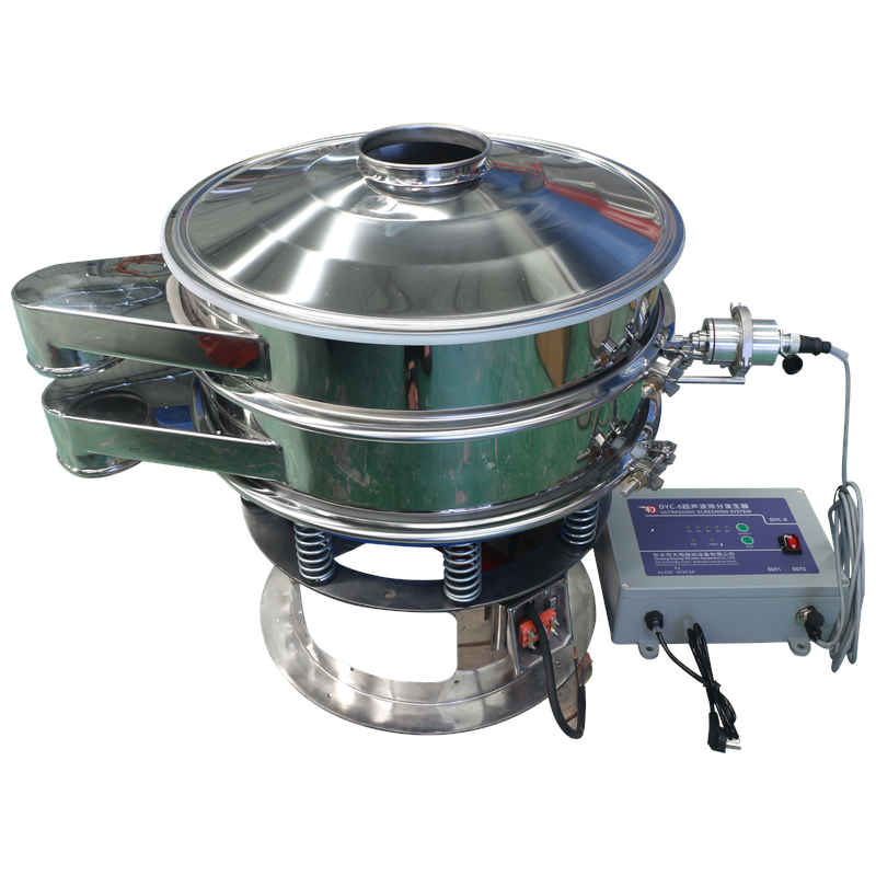 DYC-1500C Ultrasonic Vibrating Screen 500 Mesh High Precision Powder Sieve Carbon Steel Low Noise