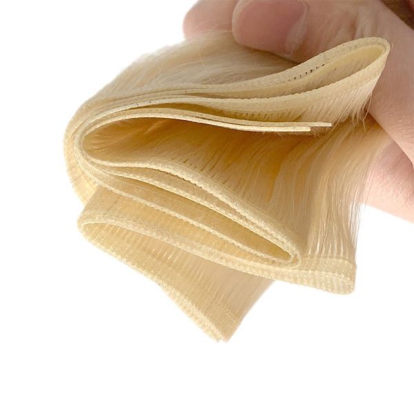 Hand-Tied Wefts Invisible Flat Weft Weave Human Hair Extensions Vendors with Shipping