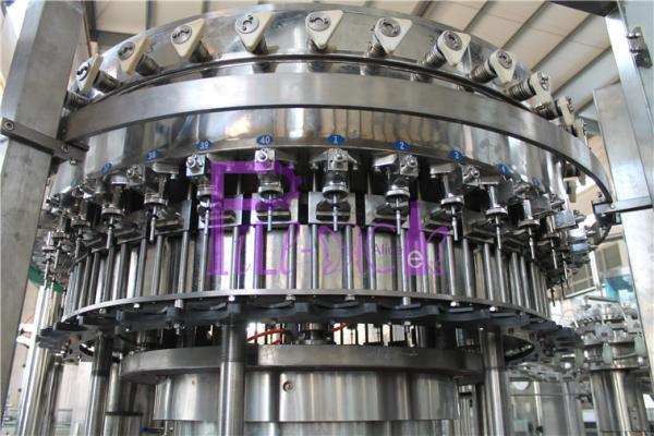 DCGF40-40-12 carbonatou a máquina de enchimento da bebida para garrafas plásticas do ANIMAL DE ESTIMAÇÃO do tampão de parafuso