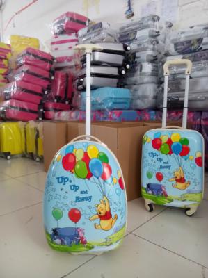 egg shaped kids trolley luggage bag suitcases in baigou baoding hebei China Factor