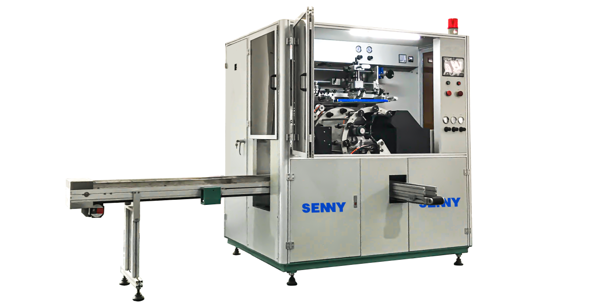 Innovative Caps Printing Machine With UV Curing System And LED Curing System For Plastic Products