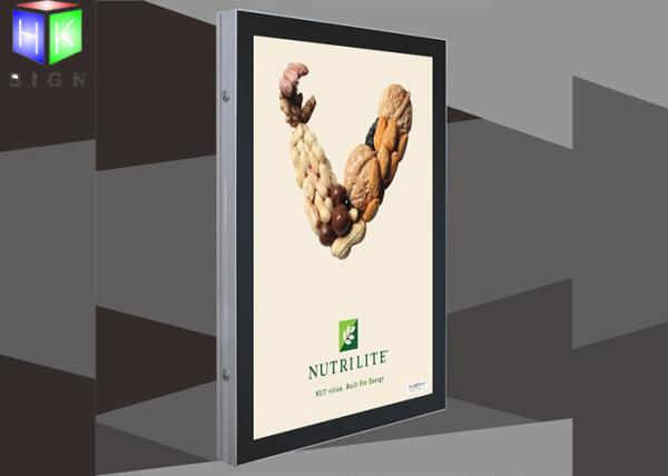 A0 Ultra Thin Outdoor LED Light Box Aluminum Snap Frame High Luminance