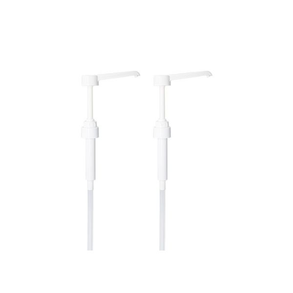 Food Grade PP Syrup Pump Dispenser For Coffee / Juice 5ml 8ml 10ml Dosage 28-410 Closure