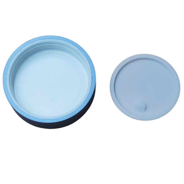 2025 Nueva llegada Jar cosmético de vidrio redondo de 100 g con tapa de plástico para crema para el cuidado de la piel, máscara, ojos y crema facial - Servicio OEM disponible