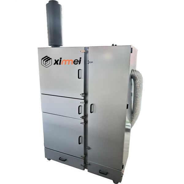 Aspirateur haut de gamme pour le broyage de couteau à bande un collecteur de poussière ignifuge à niveau pour le pelissage machine verticale horizontale