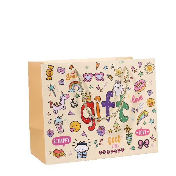 Creative Cartoon Graffiti Gift Bag for Kids Birthday