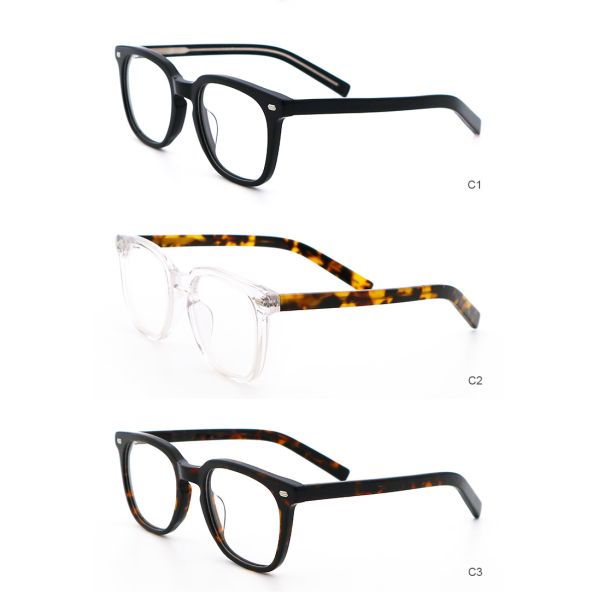 Последние классические винтажные индивидуальность ацетатные очки рамы MR 98A11