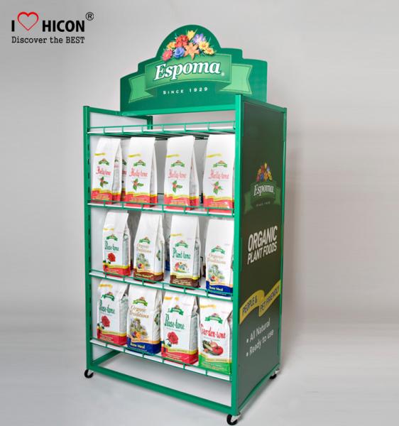 Drive Sales Food Store Supply Metal Display Rack Tiered Crisp Sauce Display Stands