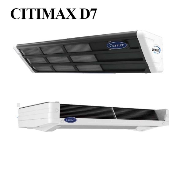 Carrier transicold Citimax D7 model available for the 5-6 meters refrigerated box length truck 24V