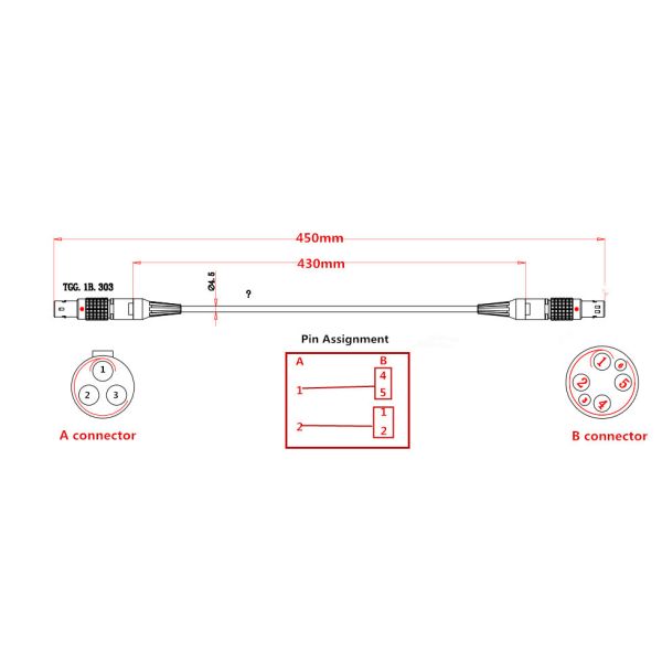 Рукав черноты соединителя разъем-розетки Пин ХР10А Хиросе 12 мини аудио