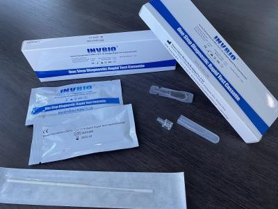 Uma gaveta rápida de Kit Saliva Antigen Rapid Test da casa do teste do antígeno do AG de Covid 19 da etapa