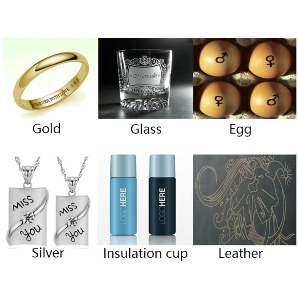 100W CO2 Industrial Laser Marking Machine Wood Leather Epoxy Resin Marking / Engraving