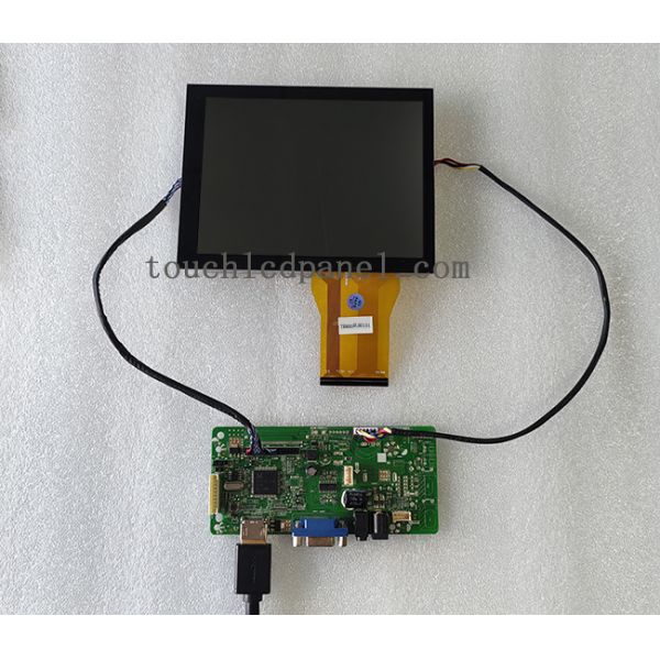 6.5 Inch 640 X 480 1000:1 Contrast Capacitive Touch LCD Panel With 178 Degrees Viewing Angle
