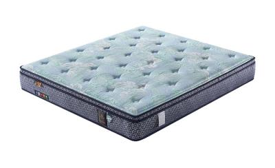 Individually Wrapped Europe Top Pocket Spring Mattress With Latex Violet Rebound Foam