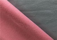 le tissu de velours de suède de 140gsm Microfiber pour le vêtement vêtx le polyester 100%