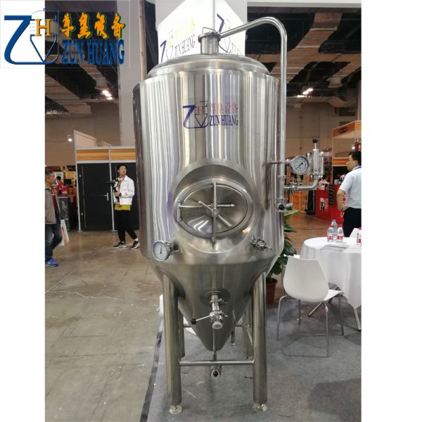 0 - 80KW Micro Beer Fermentation Tank Equipment 1500L / 2000L Volume Easy Operation