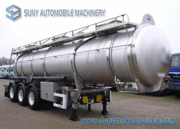 Lifting Axle 6 Tires Oil Tank Trailer Aluminum chemical trailers 22000 Liters