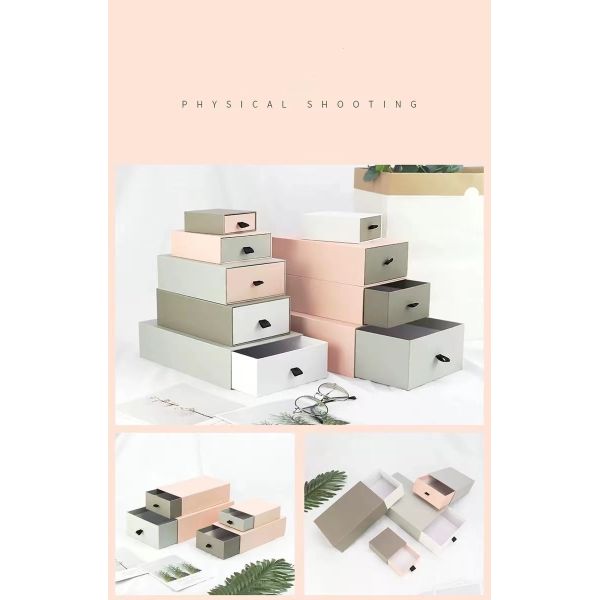 Бархат внутри подарочной коробки шкатулок для драгоценностей 85x85x35mm изготовленной на заказ бумажной упаковывая слоение Matt