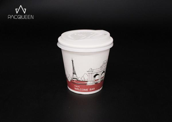 Food Safety Custom Disposable Paper Cups Heat Proof Branded Cup Sleeves