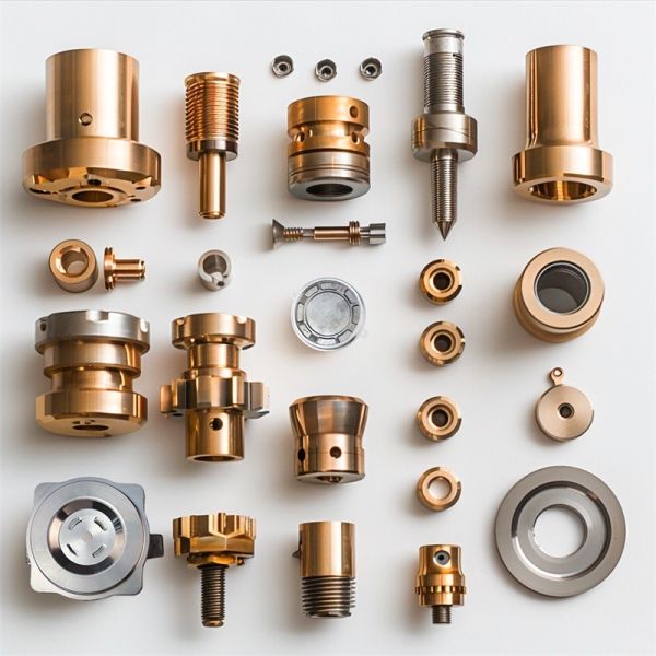 Componentes automotrices de aluminio fresado de precisión fabricados a medida