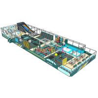 Equipo de parque de trampolines personalizado 8FT - 15FT Jump Parque de trampolines interiores