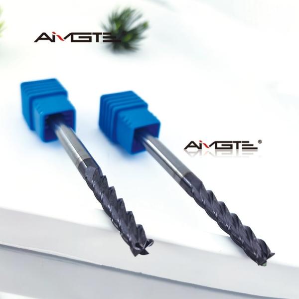 4枚刃 超硬ソリッド 5mm スクエアエンドミル 平底 CNC切削工具 鋼材・硬質金属用