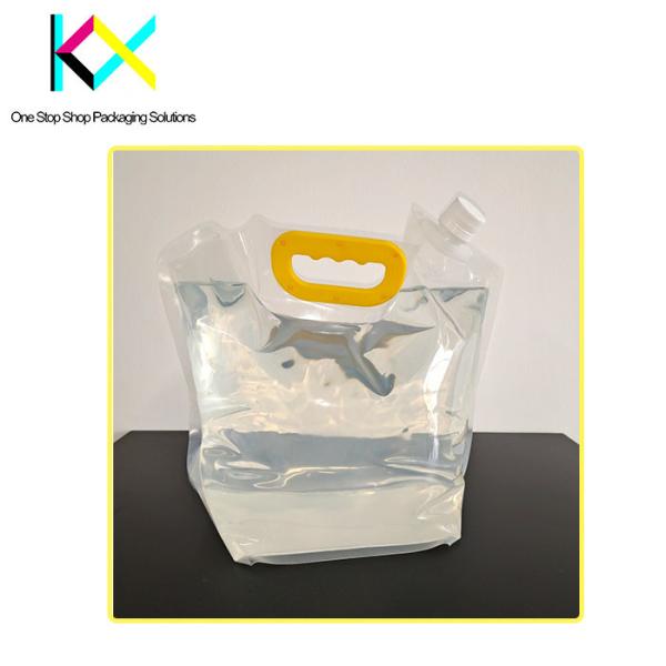 1L 1.5L 2L 3L 5L Liquid Packaging Pouch Juice Pouch Packaging With Handle