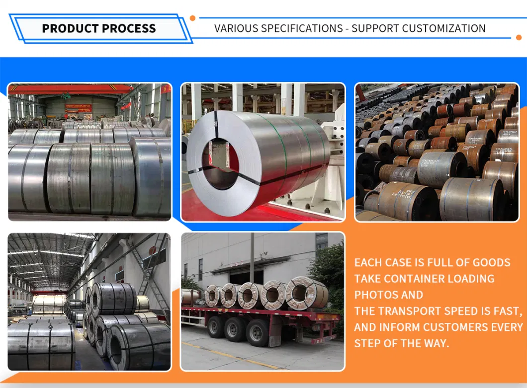 Q195 Машины горячекатаные углеродистые стальные катушки черное покрытие
