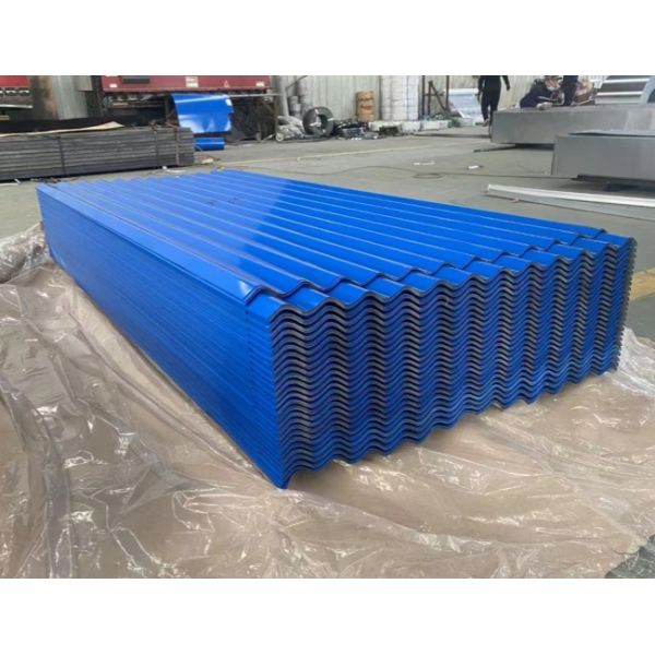 Предварительно окрашенные PPGL PPGI стальные катушки оцинкованные гофрированные металлические кровельные листы