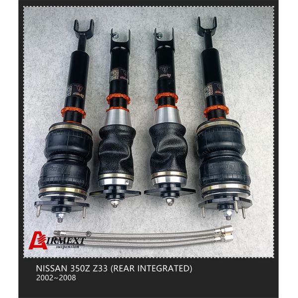 Для подвеса воздуха набора распорки воздуха Nissan 350z Z33 2002-2008/варочного мешка распарывает/амортизаторов удара воздуха регулируемых