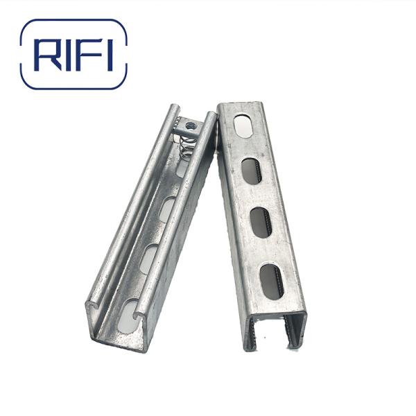 Galvanized HDG Slotted Strut Channel 41*41*2mm 10ft C Channel