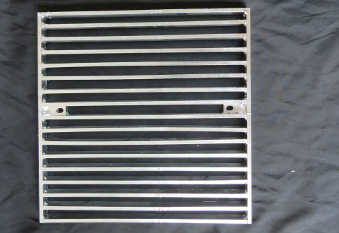 Hot Galvanized Steel Grating Plate , Customized Trench Cover Plate Grating