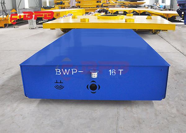 Válvulas que levam Q235 20m/Min 50 Ton Trackless Transfer Cart