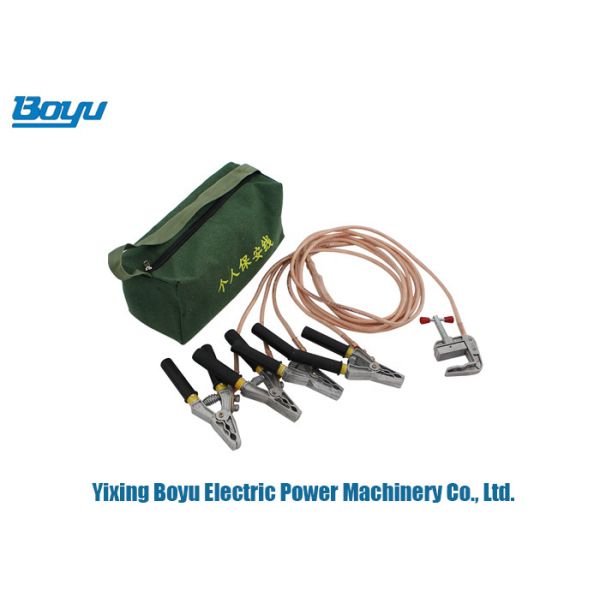 Transmission Overhead Line Stringing Tools Portable Safety Grounding Wire