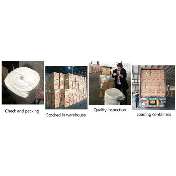 Industrial Furnaces Ceramic Fiber Blanket Boiler Insulation Blanket