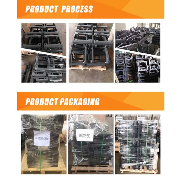 Q235 Каменная экскаваторная рельсовая защита SH240 16cm 25cm экскаваторные аксессуары