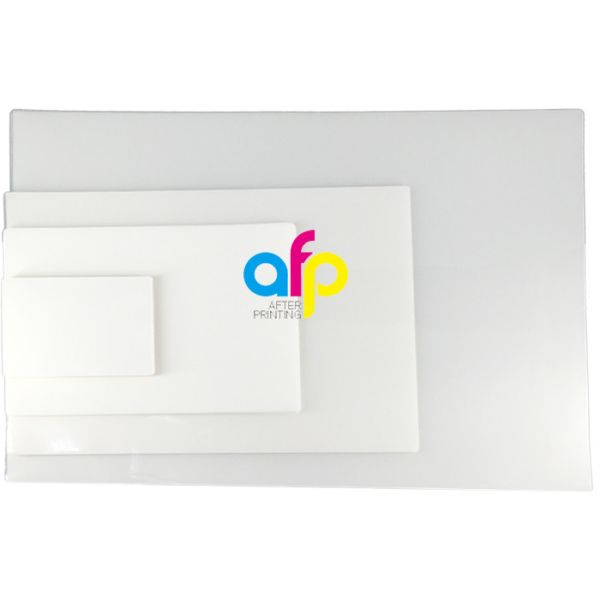 Transparent Pouch Laminating Film Sheets For Picture / ID Card Protection