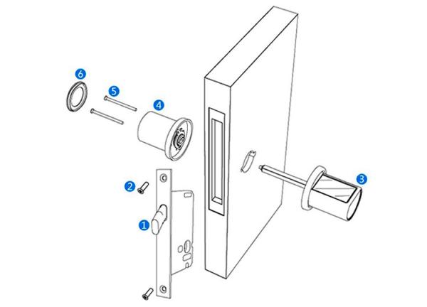 stainless steel tubular key covers wall zipper slider panel fasteners cam lock for locker