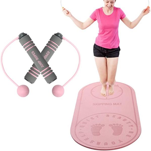 Silent Noise TPE Floor Skipping Mat For Household Indoor Yoga And Jumping