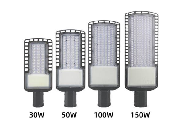 Parking Lot IP65 Waterproof LED Street Lights Outdoor Commercial Area Road Lighting