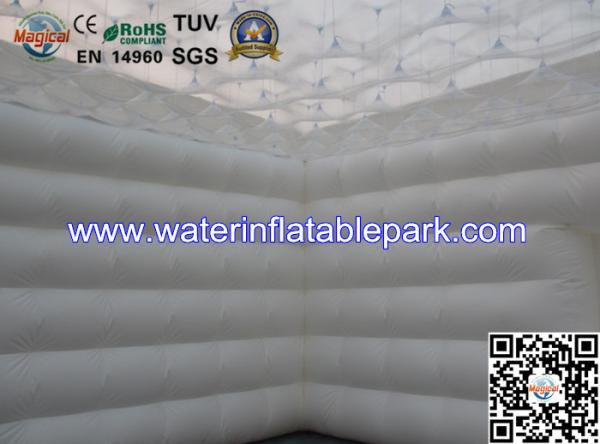Outdoor Heavy Duty Garden Inflatable Party Tent  With Clear Roof