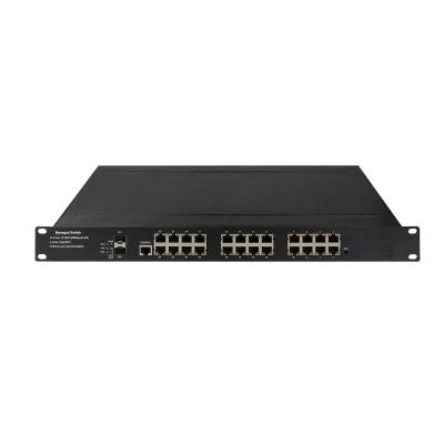 Interruptor controlado industrial dos ethernet IP30