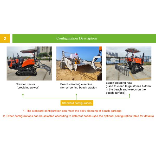 Industrial 1400mm Cleaning Width Steel Beach Sand Cleaning Machine with High Speed