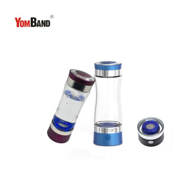 Household Hydrogen Rich Water Generator , Handheld Hydrogen Alkaline Water Bottle