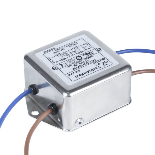 Фильтр EMI силы шумового фильтра 220V одиночной фазы YB22D2 10A для оборудования электропитания