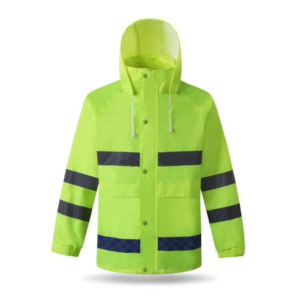 Safety Motorcycle Reflective Safety Clothing 300d Oxford Fabric Windproof