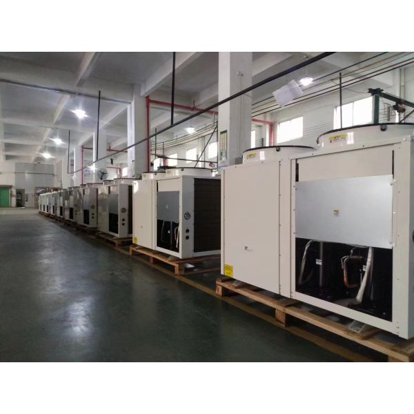 38KW Swimming Pool Air Source Heat Pump 3N/220V/60HZ Low Noise Operation